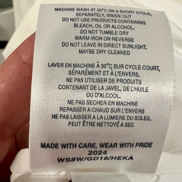 Ted Baker London White Dress. Size 1 - Picture 9 of 10